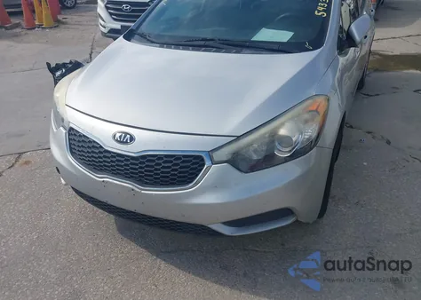 2016 Kia Forte Lx из США, поврежденный, VIN KNAFK4A6XG5543347